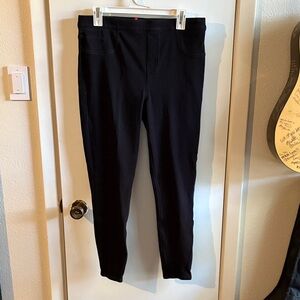 Spanx tapered skinny jeans / Black Leggings Sz XL